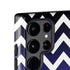 Chevron Purple Ombre Galaxy S25 Ultra Impact Case